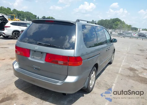 2001 Honda Odyssey Ex from USA, damaged, VIN 2HKRL18601H610532